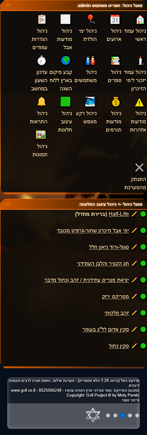 ניהול עיצוב החלונות